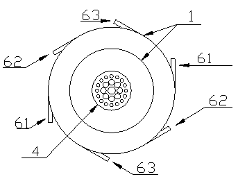 V-shaped gap type hemispherical blunt body micro-combustor with hydrogen permeation and combustion stabilization functions