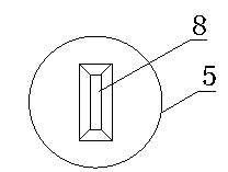 V-shaped gap type hemispherical blunt body micro-combustor with hydrogen permeation and combustion stabilization functions