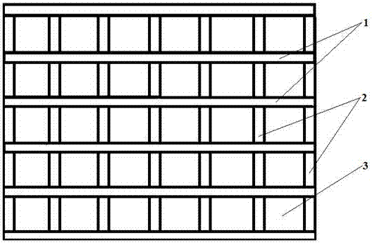 Manufacture method of forecastle deck material of bamboo yacht