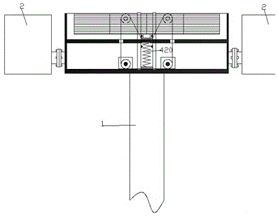 Solar panel-powered and convenient-to-assemble and disassemble LED (light-emitting diode) street lamp device and application method thereof