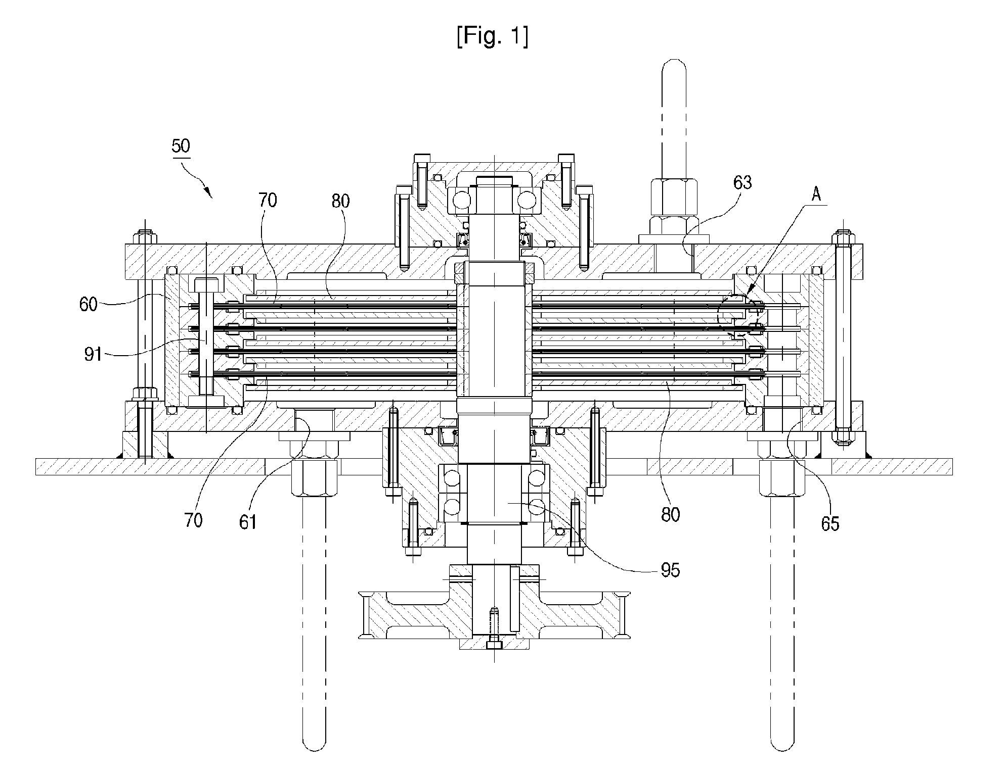 Rotor for generating vortex water flow, and filtering apparatus employing the same