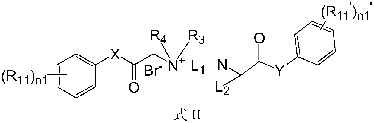 Quaternary ammonium salt compound as well as preparation method and application thereof