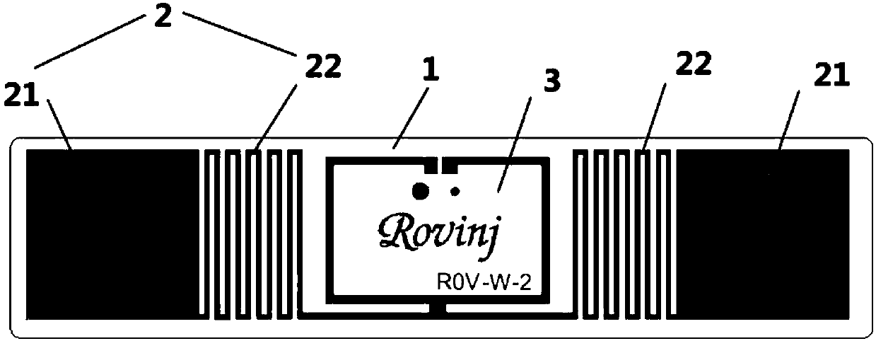 Special radio frequency identification tag for leather industry