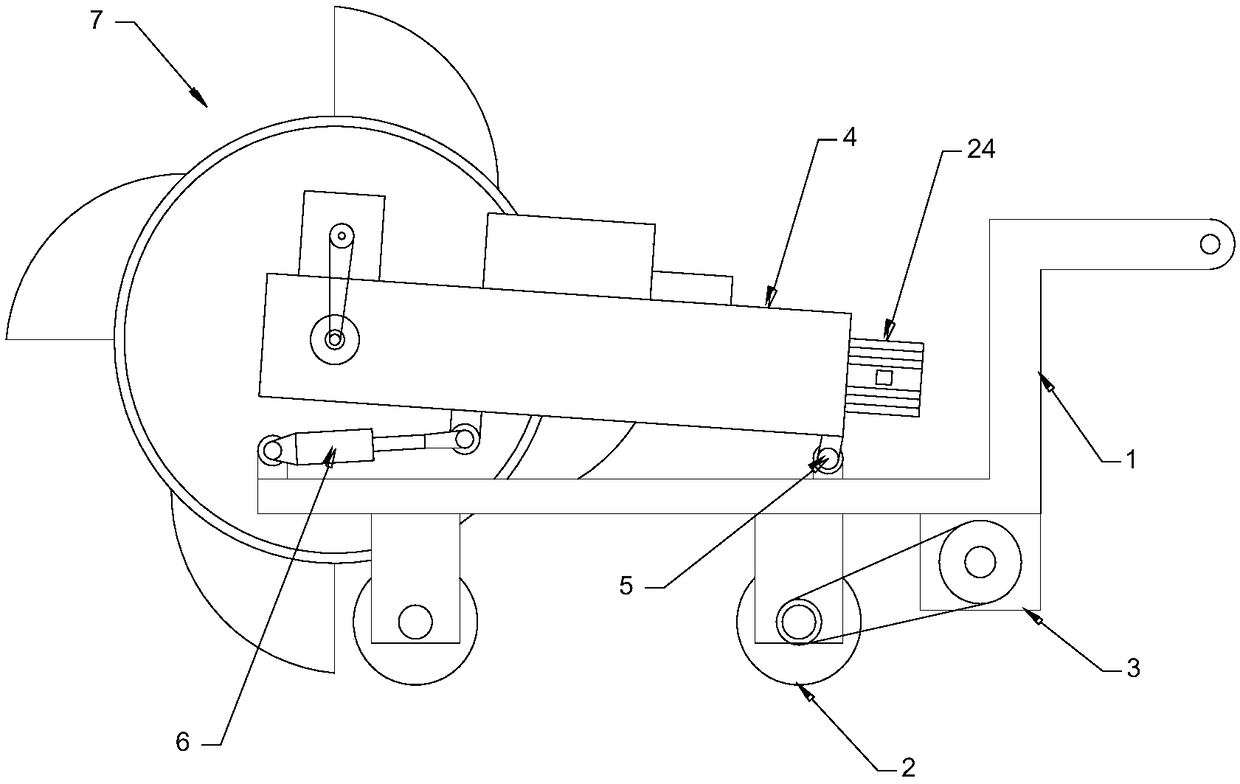 In-situ soil remediation treatment device