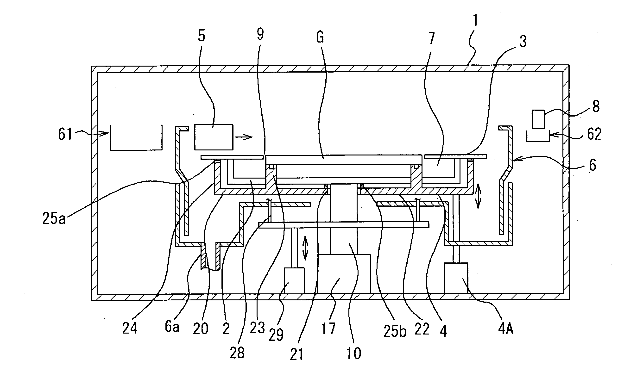 Development processing device