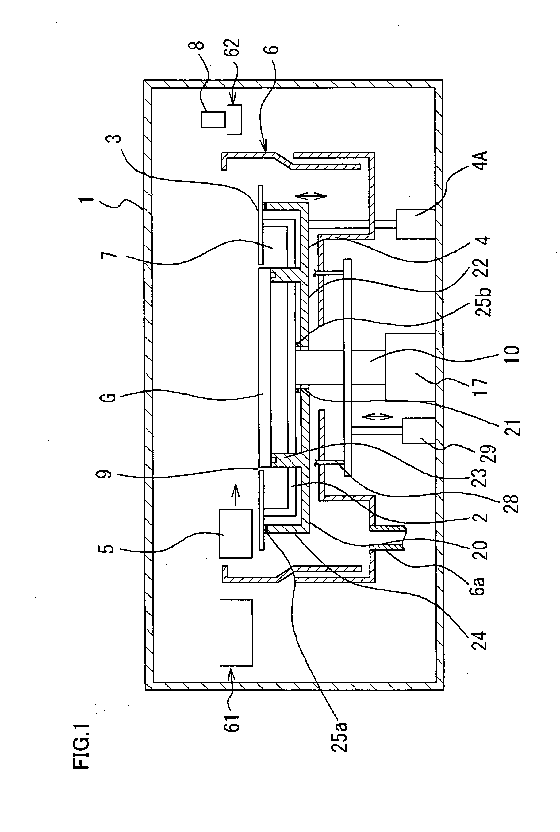 Development processing device