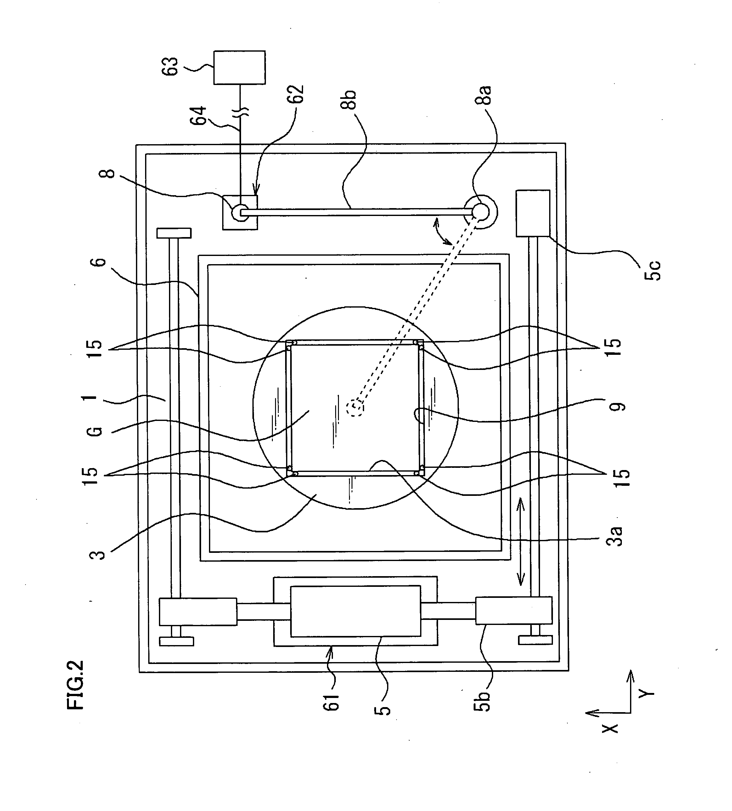 Development processing device