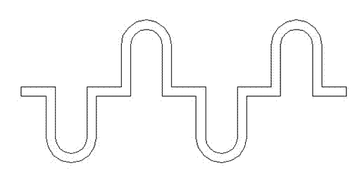 Furnace wire bending process with application of hydraulic cylinder type horizontal driver and integrated circuit controller