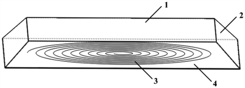 Three-dimensional force flexible tactile sensor based on eddy current and piezoelectric principle coupling