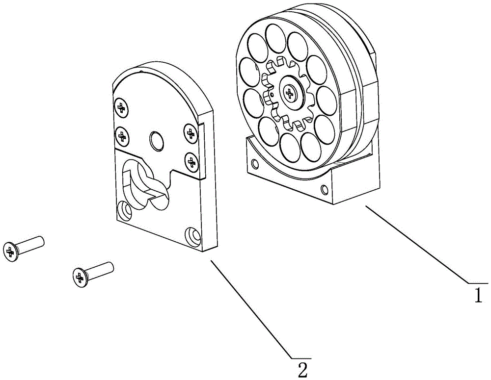 Bullet wheel mechanism