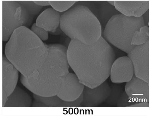 Submicron ceramic filler-based high-temperature-resistant composite film material and preparation method thereof