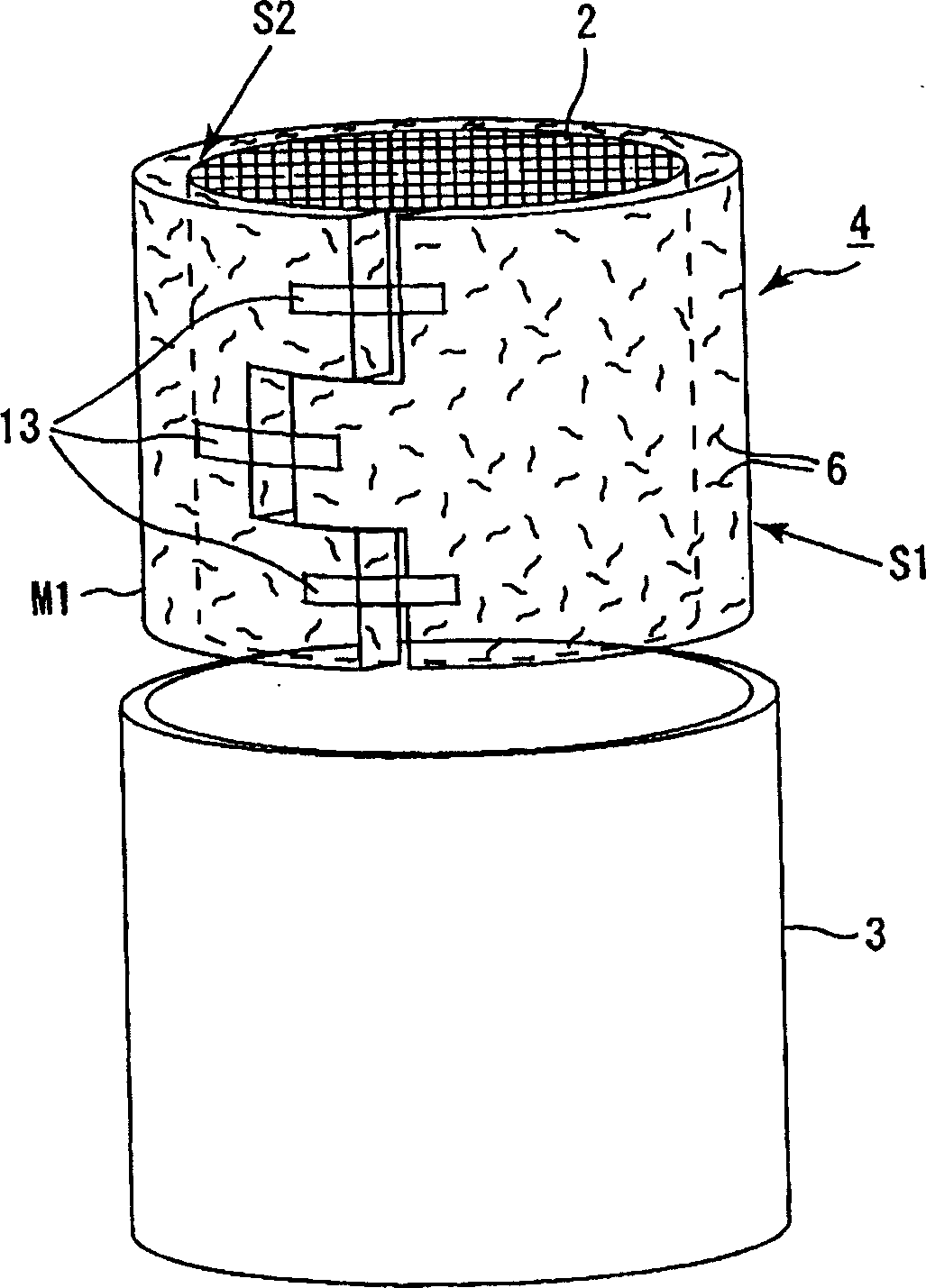 Catalytic cracking device