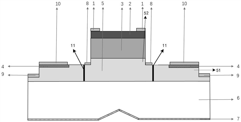 Visible-infrared dual-band photoelectric detector