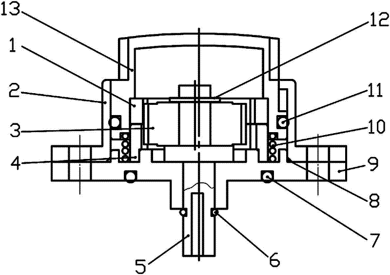 Emergent manual car main and secondary oil tank conversion valve