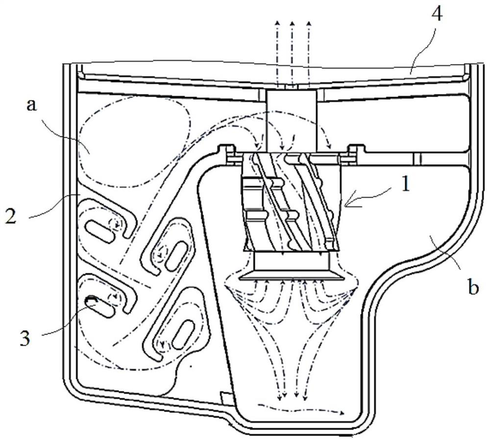 Water distributor and water distribution system for fuel cell