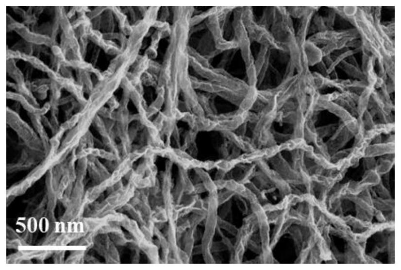 Heteroatom-doped graphene nanofiber non-woven fabric and preparation method thereof