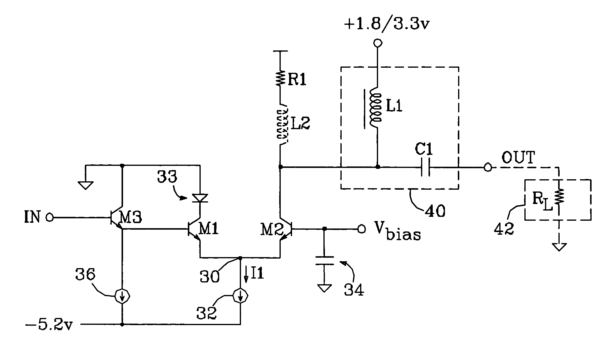 Fast high-swing modulator driver circuit