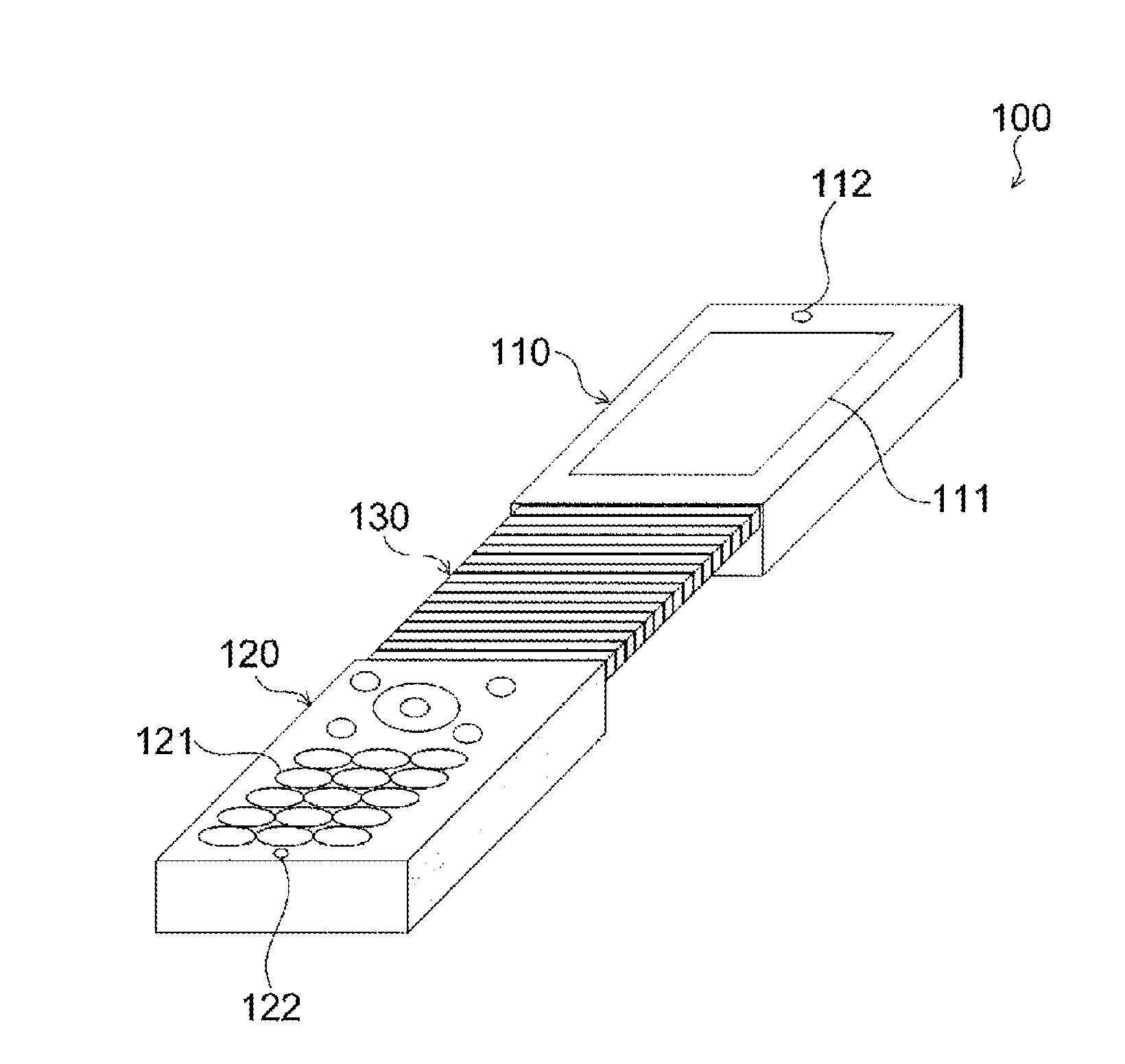 Folding portable device and connecting mechanism