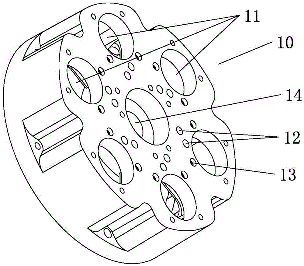 Multi-cylinder circumferentially arranged pulsator direct shaft power plant