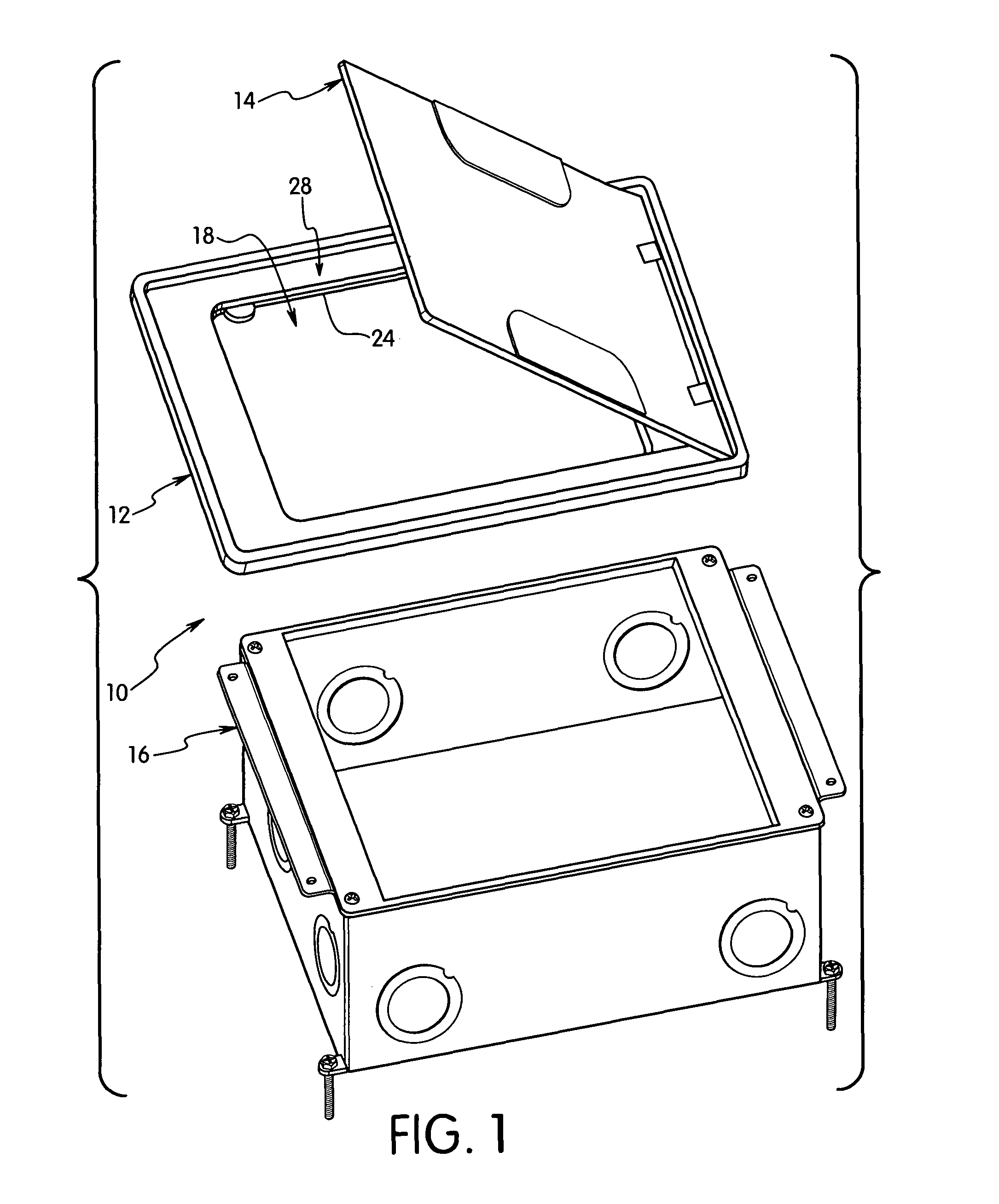 Floor box cover assembly