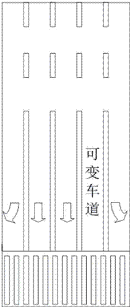 Method and device for adjusting lanes and signal lamp periods based on vehicle queue lengths