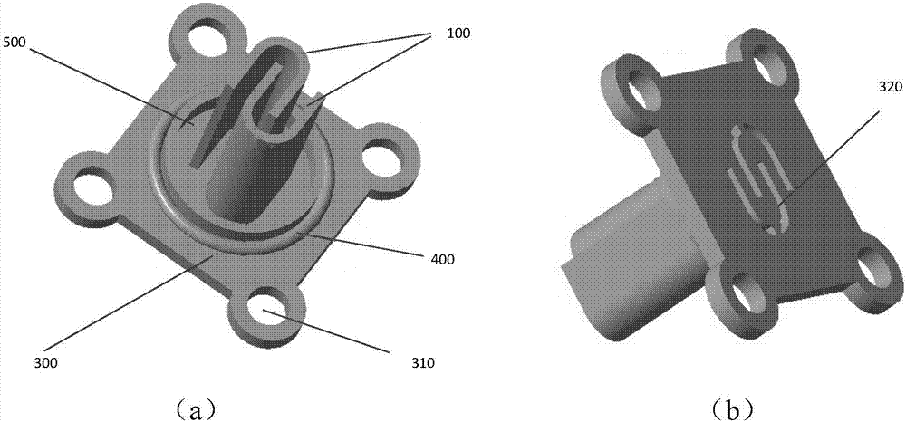 Bacterium removal device and household electric appliance