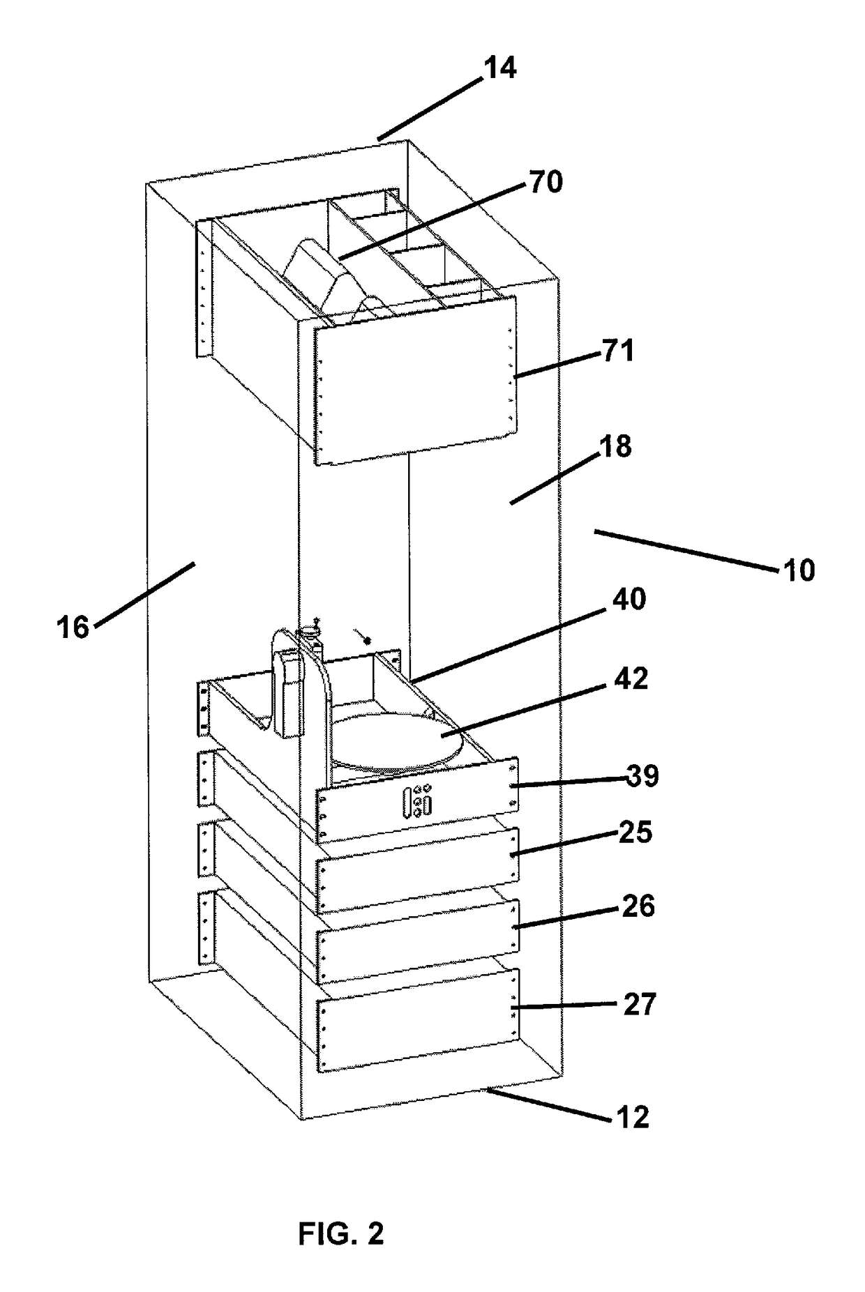 Portable optical metrology inspection station and method of operation