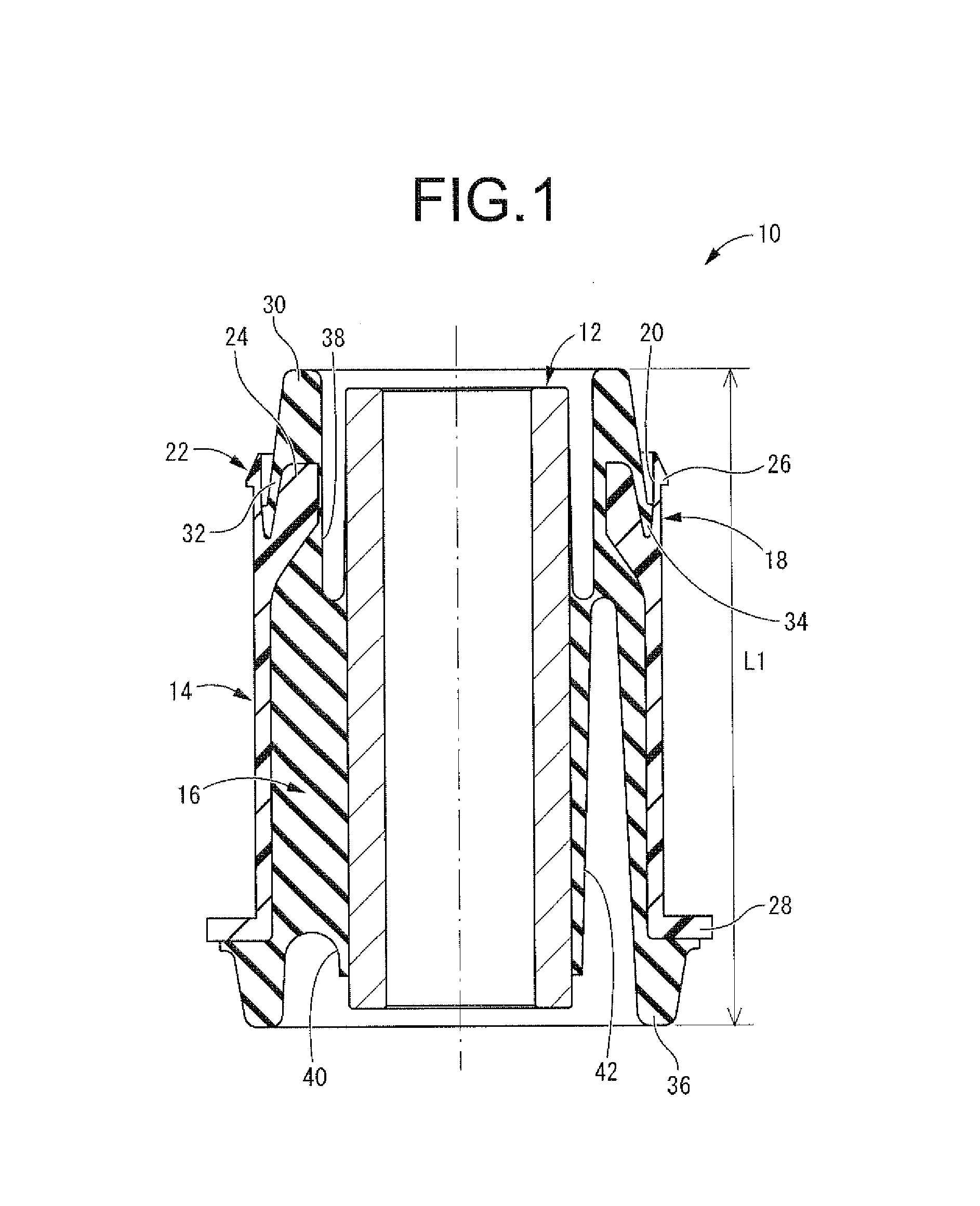 Tubular vibration-damping device