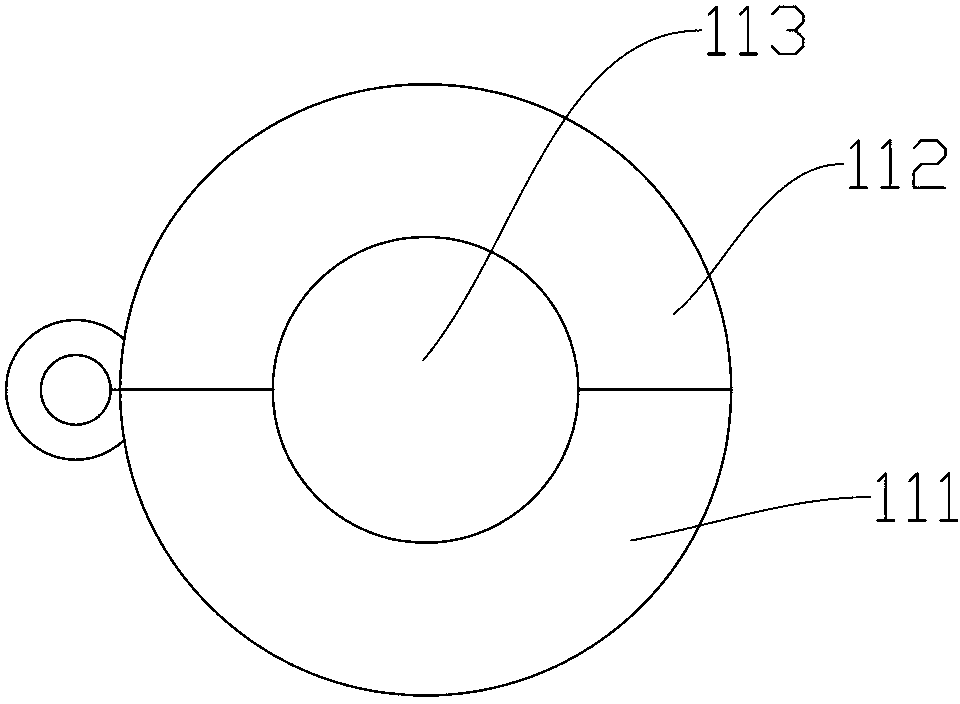 Flattening tool for end part of corrugated pipe