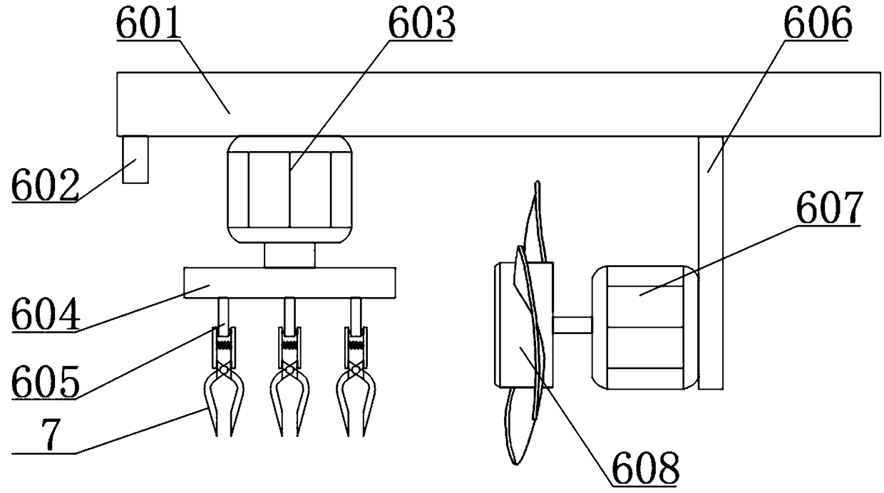 Air-drying apparatus used for producing cured geese