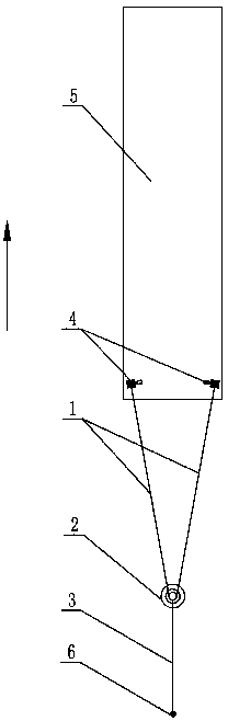 Shallow water floating platform mooring device and method