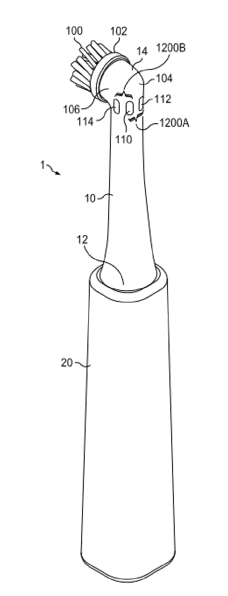 Position detection of an oral care implement