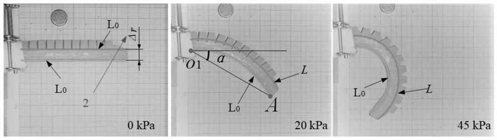 Modeling method for fold-type soft actuator device