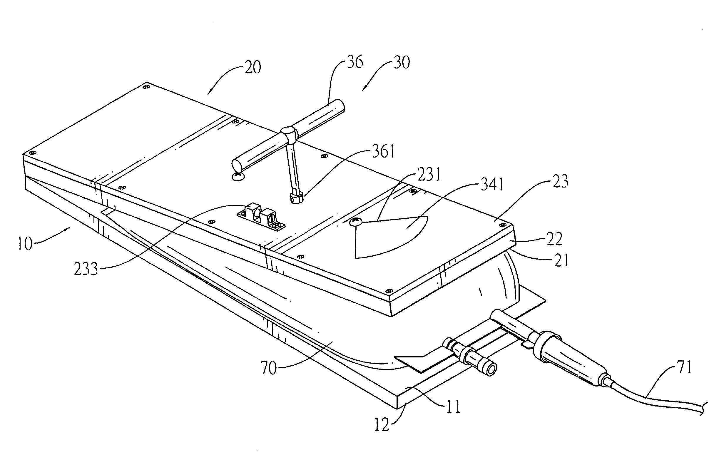 Active squeezing device for a drip bag