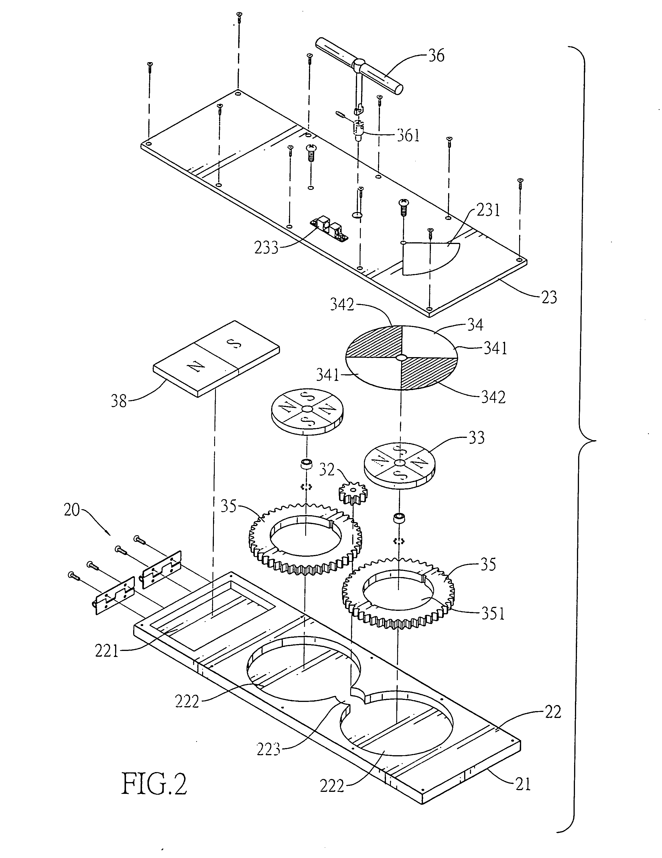 Active squeezing device for a drip bag