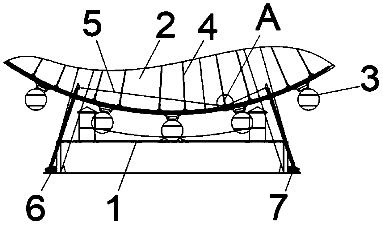 Ferris wheel emergency rescue device and control method thereof