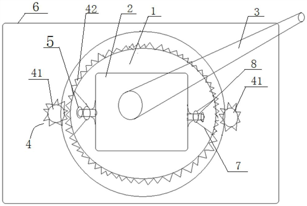 A tank gun and tank capable of hitting targets in all directions