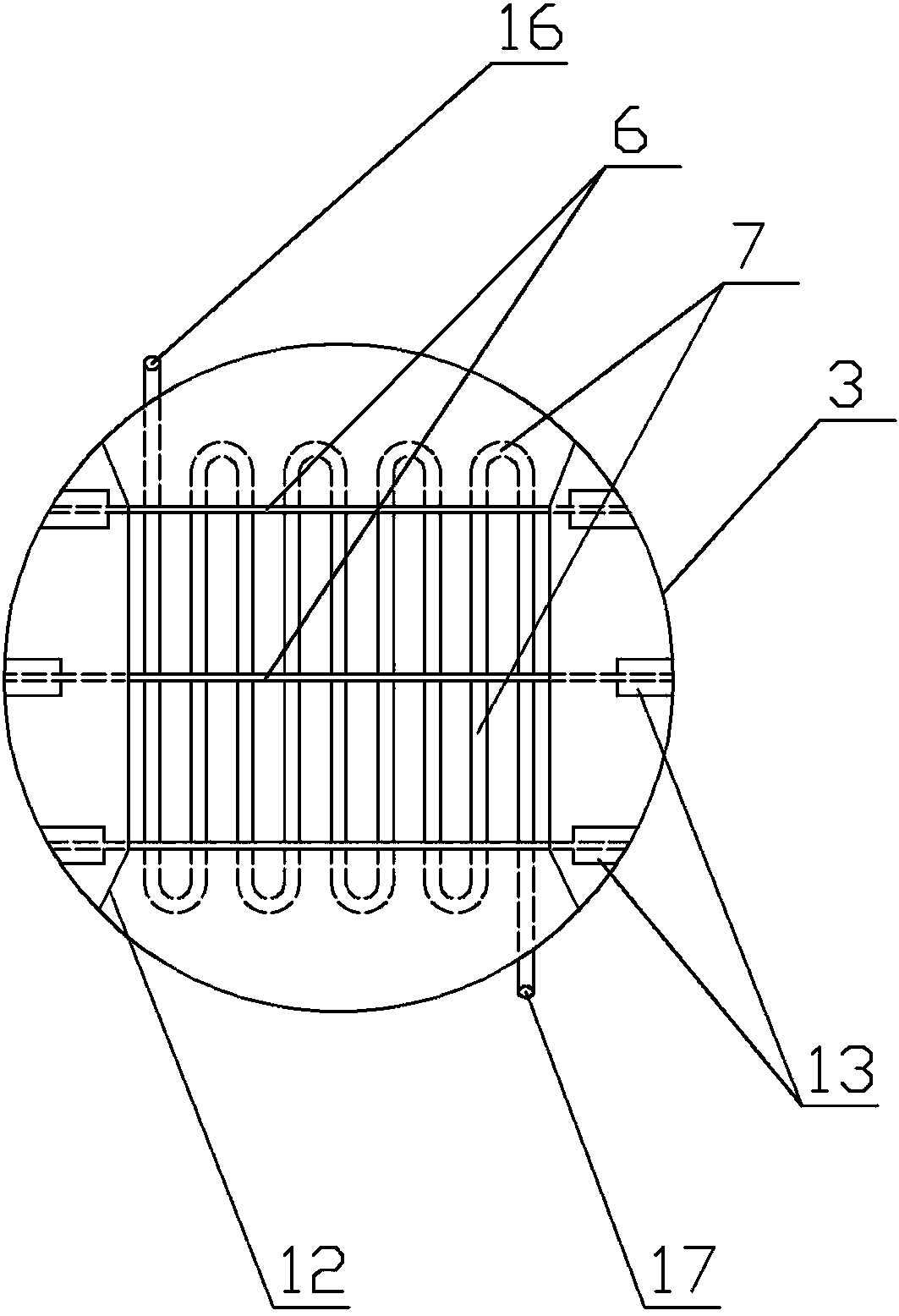 Novel high-temperature resistance garbage incinerator