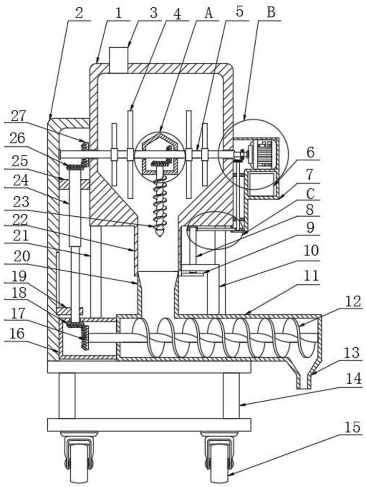 Fertilizing equipment for tea planting