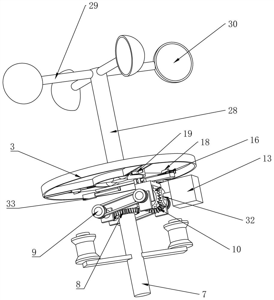 Externally-hung cable protection device and control system thereof