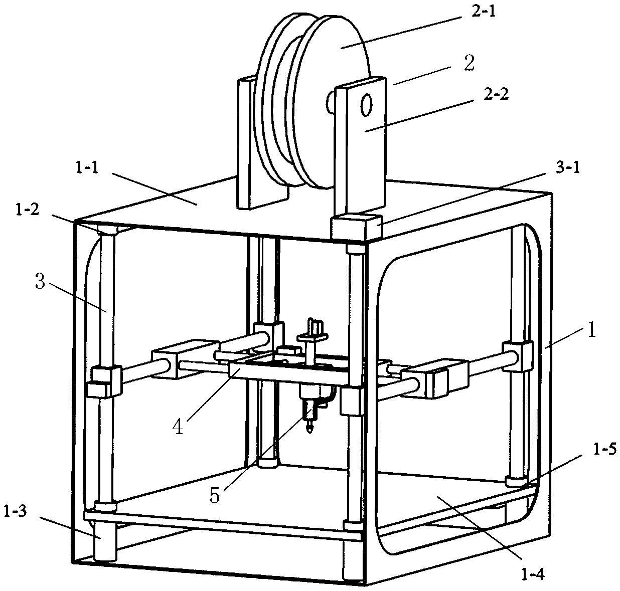 Novel precise 3D printer