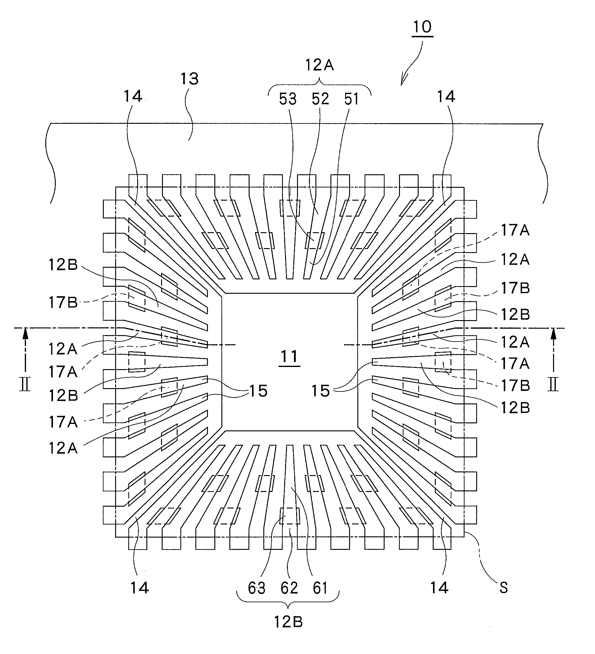 Lead frame, method for manufacturing lead frame, semiconductor device, and method for manufacturing semiconductor device