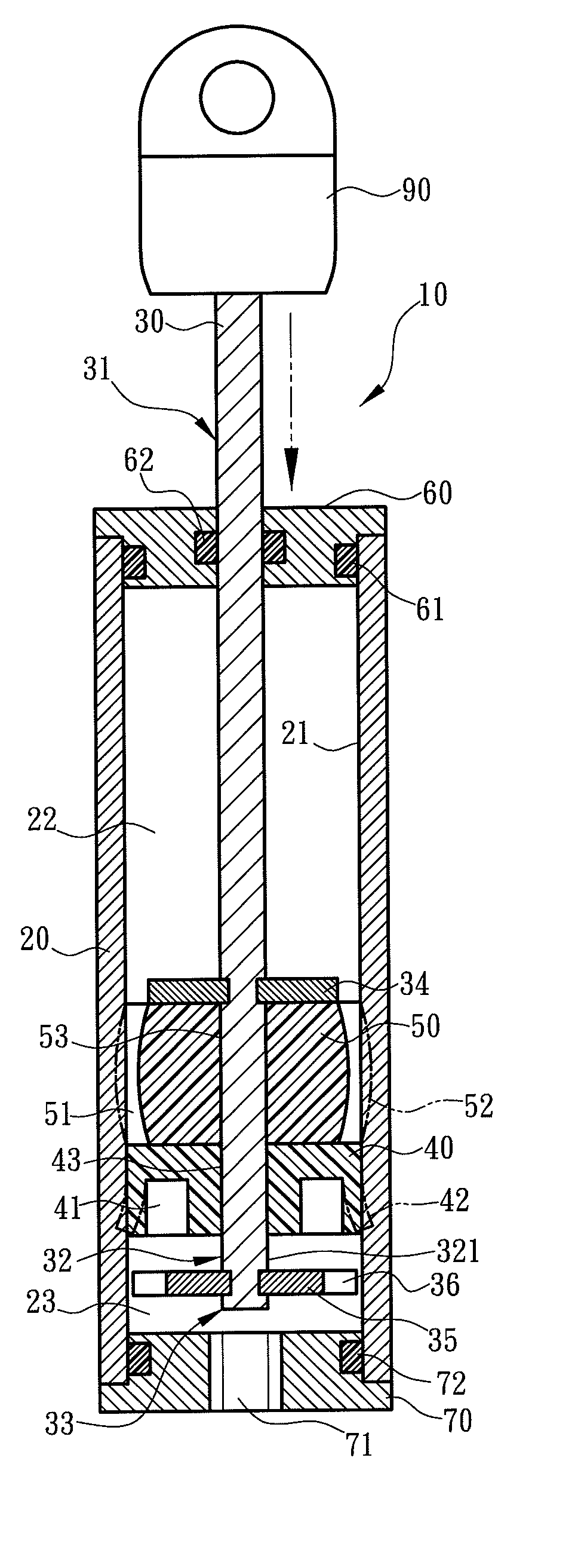 Air pressure buffer