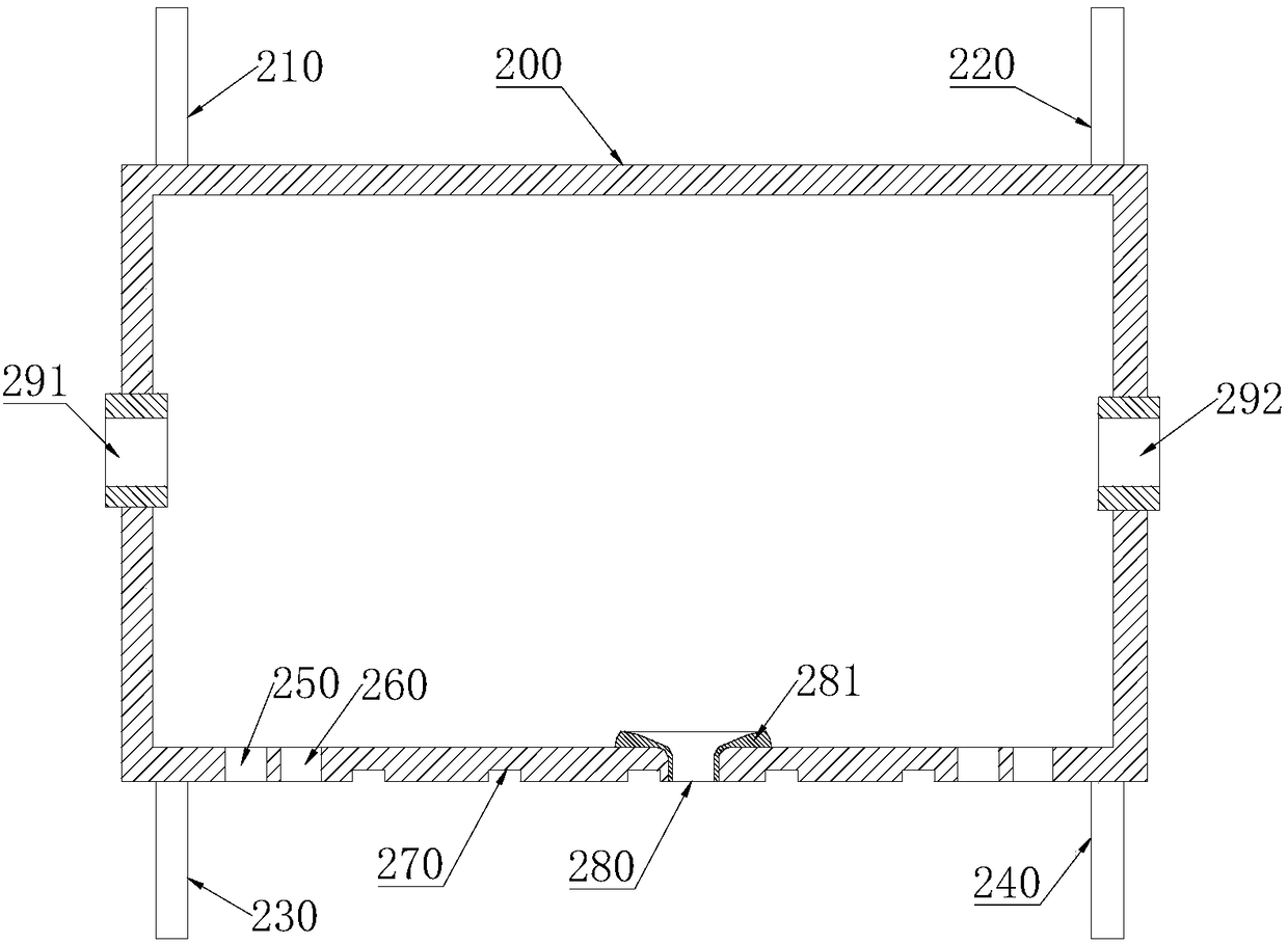 Self-adaptive gravity high-rise fire escape rope forced landing device