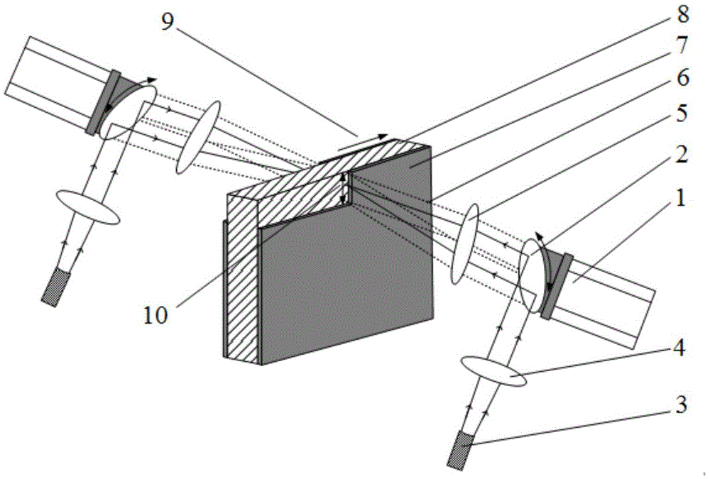 Method for removing coating of hot-rolled steel sheet by virtue of ultra-short pulse laser galvanometer