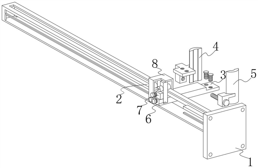 Vertical wire clamp