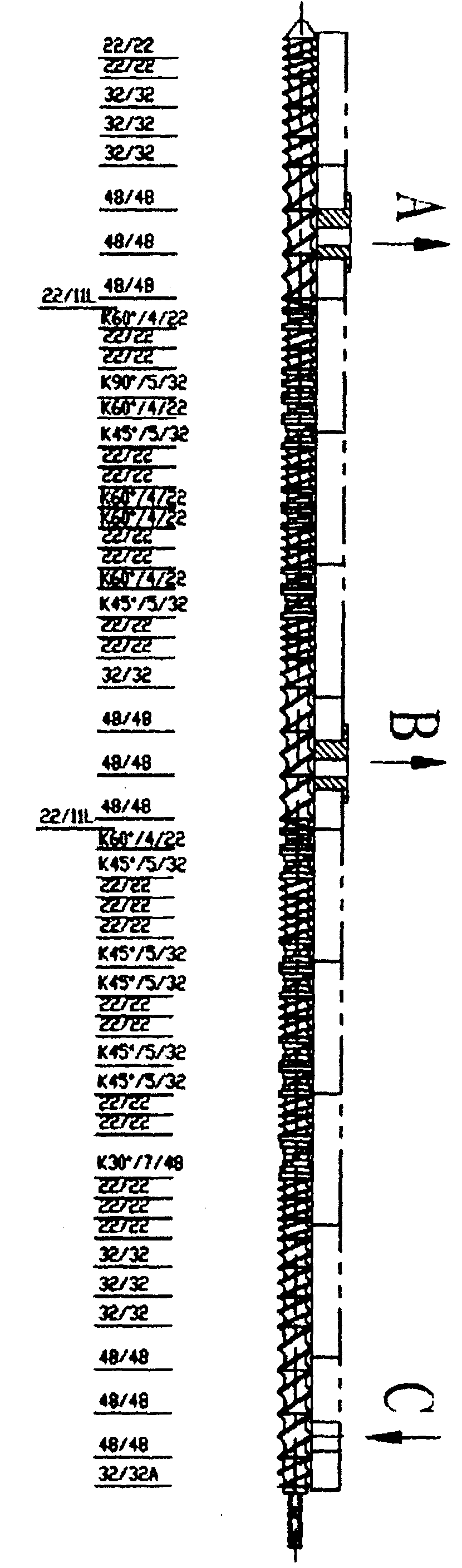 Process for waste and old tyre rubber stress induced desulphurization reaction