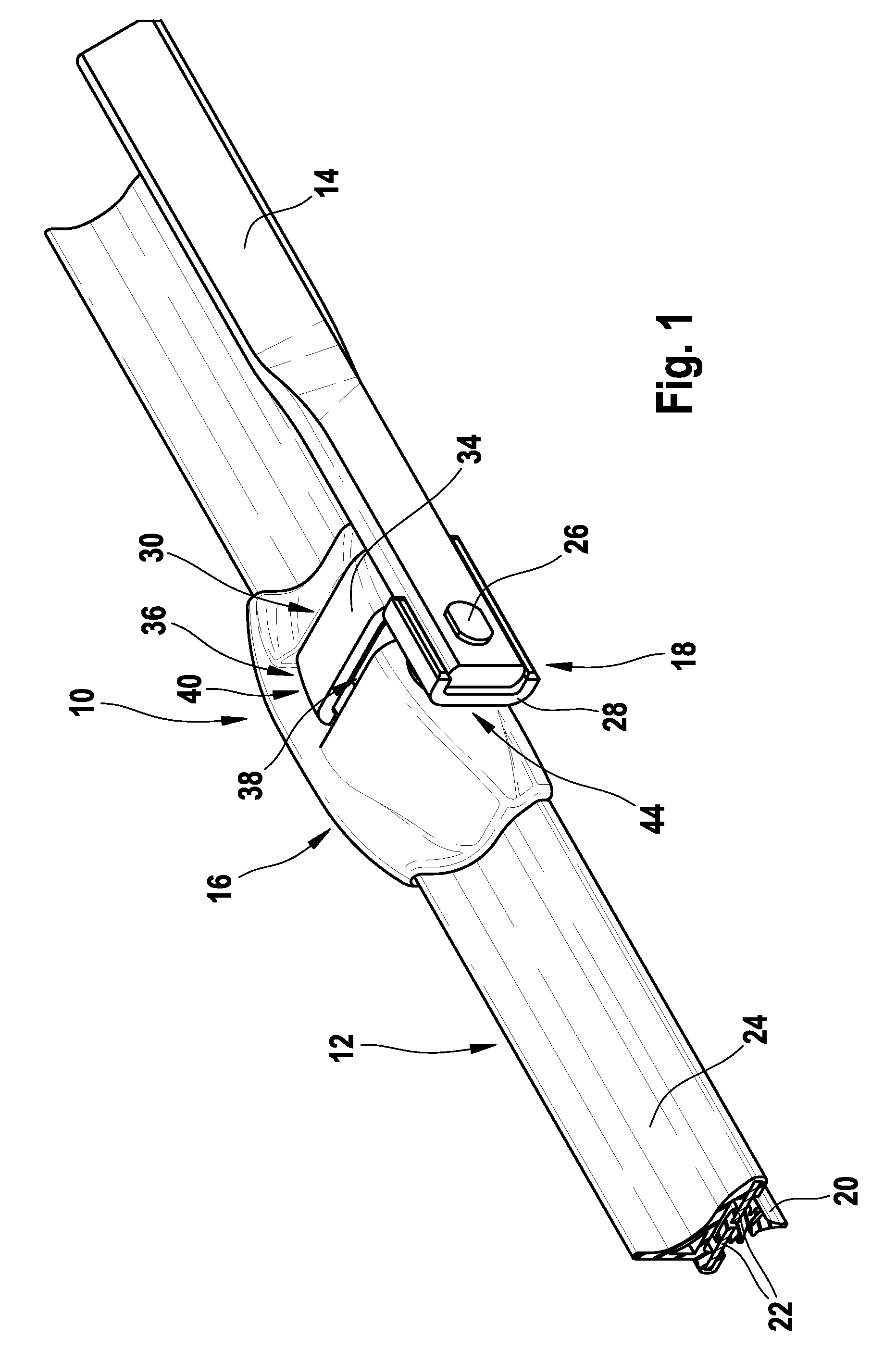 Connection Apparatus for a Wiping Arm