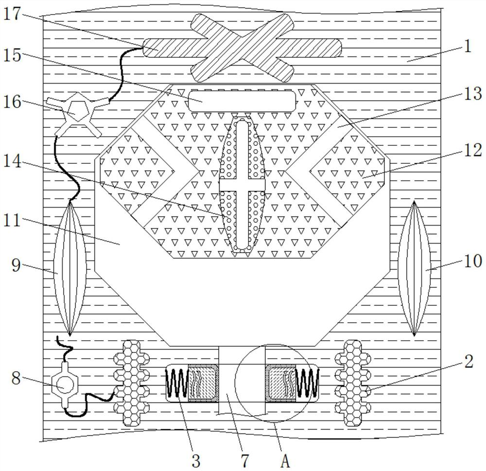 Irrigation device controlling device based on temperature control