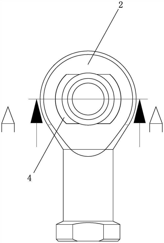 Assembly type plastic rod end knuckle bearing and manufacturing method thereof